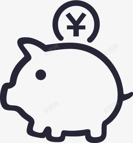 理财存钱罐png免抠素材_88icon https://88icon.com 理财存钱罐