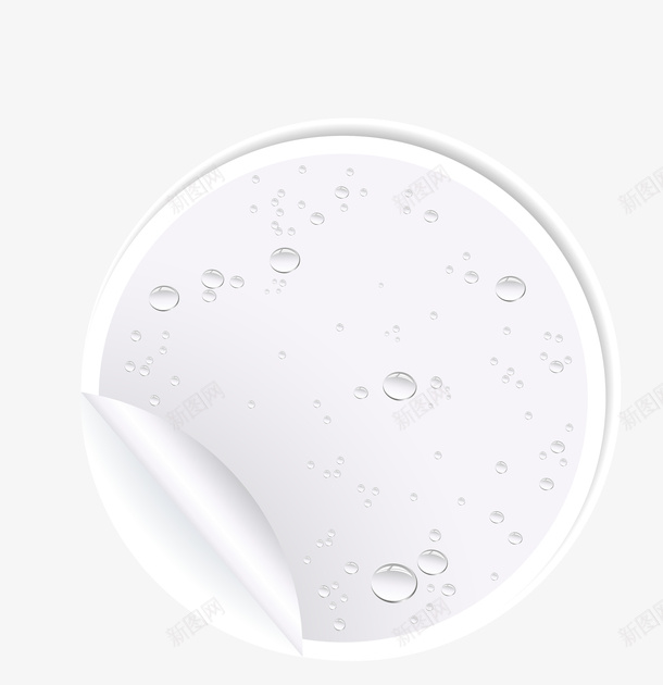 沾水杯盖立体矢量图eps免抠素材_88icon https://88icon.com 杯盖元素 沾水杯盖 矢量杯盖 立体杯盖 矢量图