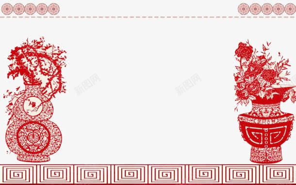 中国风PPT模板png免抠素材_88icon https://88icon.com PPT元素 PPT模板 PPT背景 中国风 红色