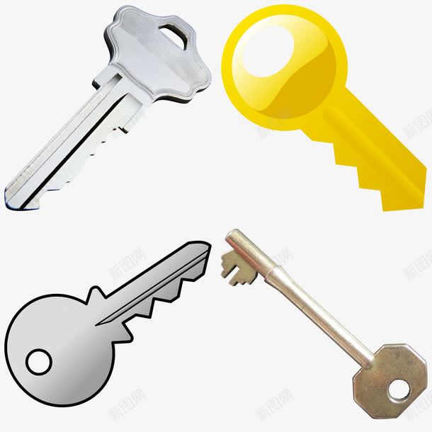 手绘钥匙png免抠素材_88icon https://88icon.com 卡通 开锁 开门 手绘 插画 水彩 金属 金色 钥匙