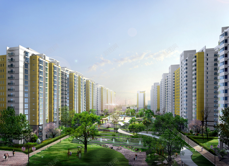 早晨太阳初升时现代城市楼群小区psd设计背景_88icon https://88icon.com 城市 城市早晨 城市现代 太阳 太阳初升 小区 开心 早晨 楼群 现代 现代城市