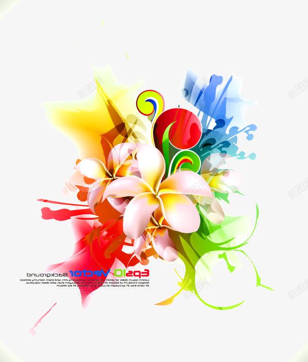 卡通彩色花朵花束惊喜png免抠素材_88icon https://88icon.com 卡通 彩色 惊喜 花朵 花束