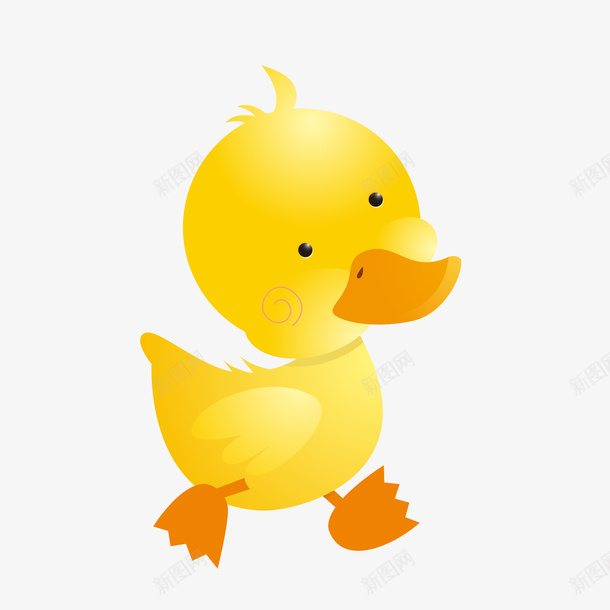 卡通鸭子矢量图eps免抠素材_88icon https://88icon.com PNG图 PNG图下载 创意卡通 卡通 卡通插图 小黄鸭 插图 鸭子 矢量图