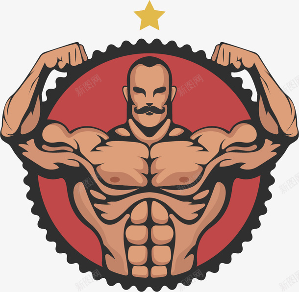 男人的肌肉矢量图ai免抠素材_88icon https://88icon.com 力量手臂 手臂 男人 粗壮手臂 肌肉手臂 肌肉群 矢量图