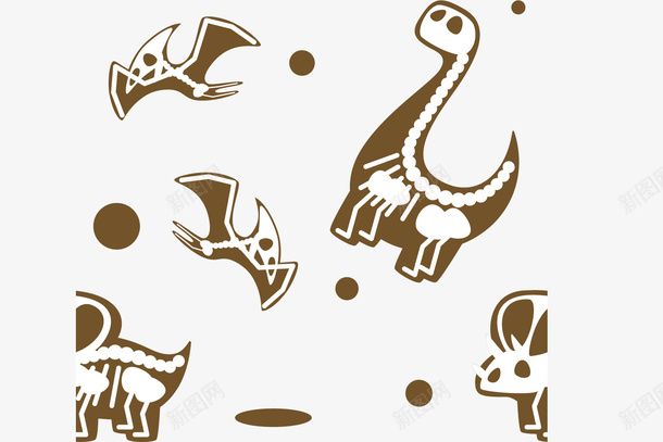 化石剪影png免抠素材_88icon https://88icon.com 侏罗纪恐龙 剪影 化石 大型恐龙 恐龙 恐龙剪影