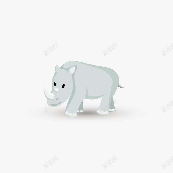 卡通河马png免抠素材_88icon https://88icon.com 动物 卡通 可爱 河马