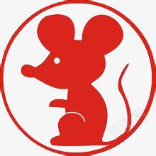 卡通老鼠png免抠素材_88icon https://88icon.com 动物 十二生肖 卡通 可爱 简笔鼠 红色 老鼠