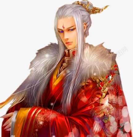 邪魅红衣男子古风手绘png免抠素材_88icon https://88icon.com 古风 手绘 男子 红衣