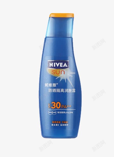 妮维雅防晒霜隔离润肤露png免抠素材_88icon https://88icon.com 产品实物 保湿不油腻 温和防晒 隔离修护