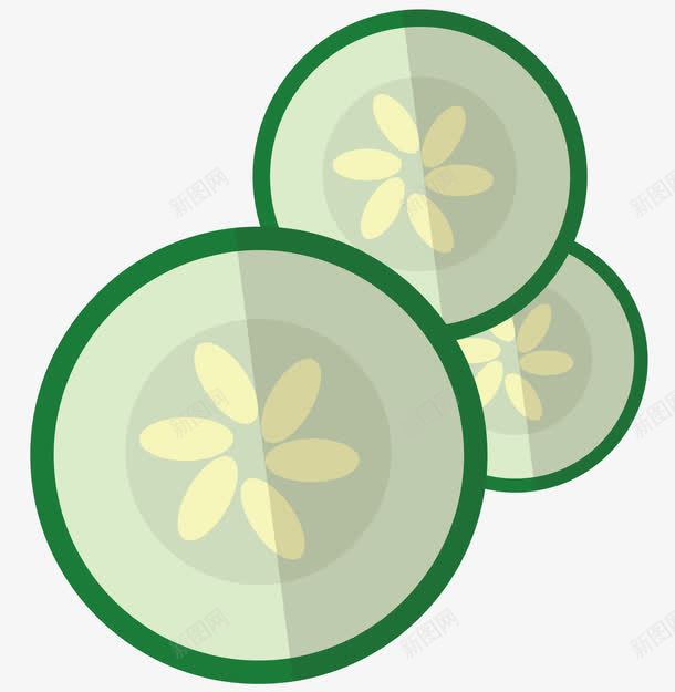几片绿色的蔬菜png免抠素材_88icon https://88icon.com 吃的 绿色的蔬菜 绿色的蔬菜皮 花形 食品 食物 黄色的种子