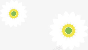 白色唯美小花植物手绘卡通png免抠素材_88icon https://88icon.com 卡通 植物 白色