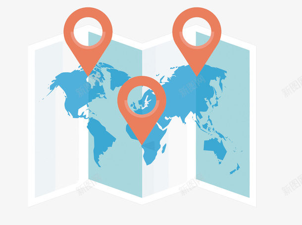 地图定位坐标矢量图eps免抠素材_88icon https://88icon.com 卡通 地图 坐标PNG矢量图 坐标免扣PNG图 定位 手绘 矢量坐标 蓝色 矢量图