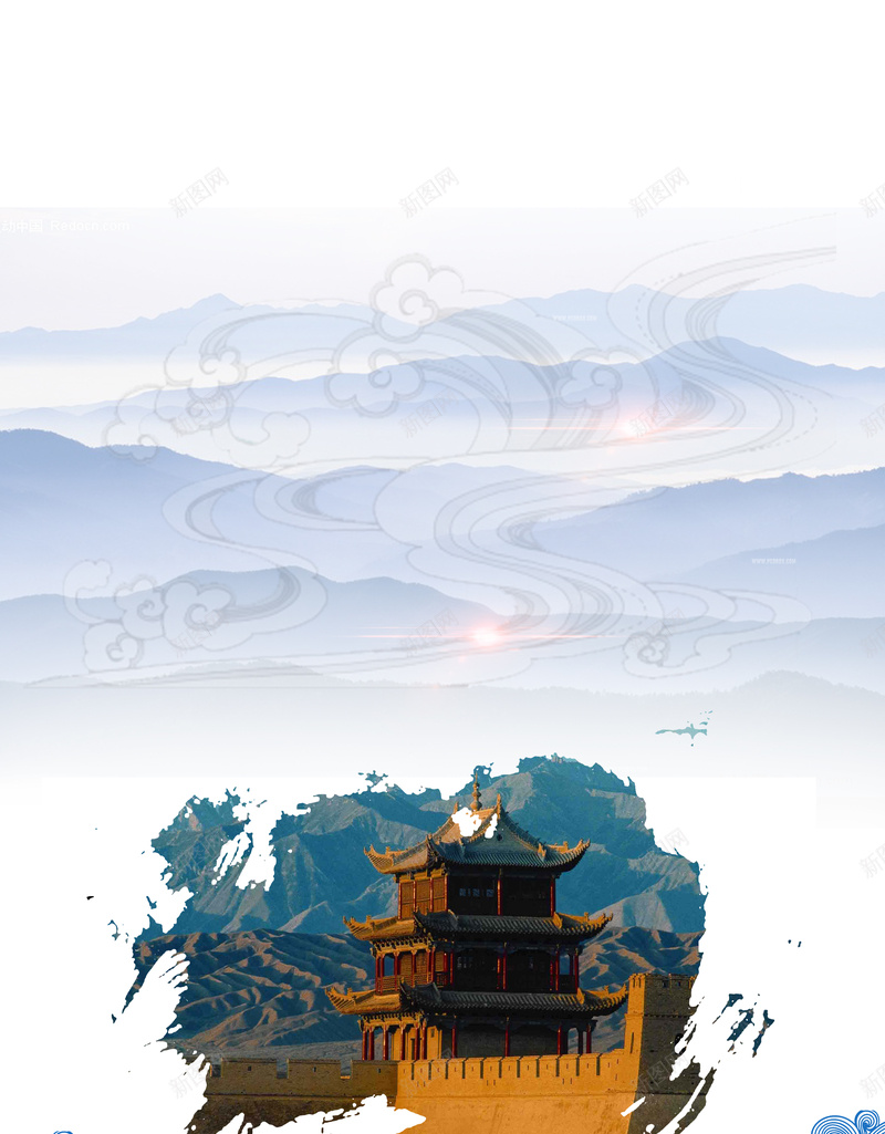 古风暑假旅游嘉峪关海报psd设计背景_88icon https://88icon.com 中国风 古风 嘉峪关旅游 夏季旅游 暑假旅游海报 海报 简约 背景 长城旅游 长城海报