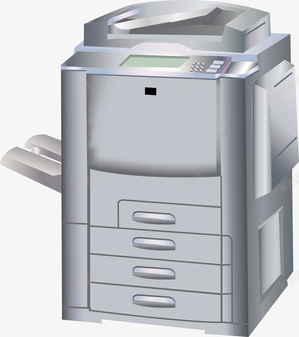 打印机矢量图ai免抠素材_88icon https://88icon.com png 复印机 机器 电器 矢量素材 矢量图