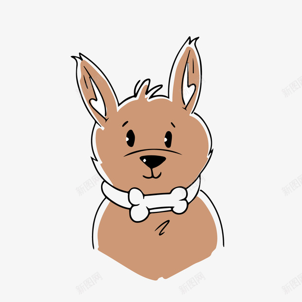宠物狗头像png免抠素材_88icon https://88icon.com 卡通动物 卡通小狗 宠物狗 小狗头像