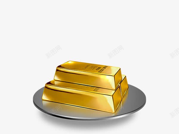 金条png免抠素材_88icon https://88icon.com 金币 金条 金钱