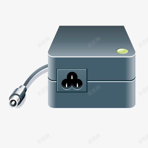 深蓝立体电池充电器电源矢量图ai免抠素材_88icon https://88icon.com 充电器 拔插 深蓝 电池 电源 矢量图 立体