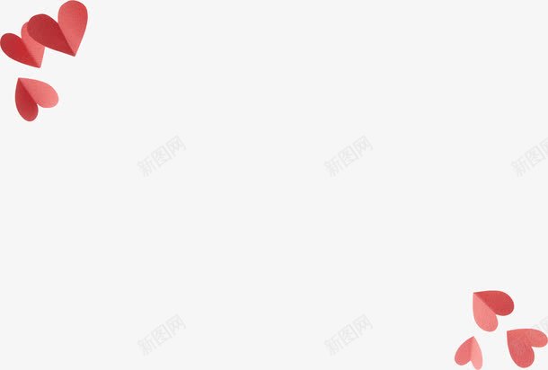 红色心形淘宝促销海报png免抠素材_88icon https://88icon.com 促销 海报 红色