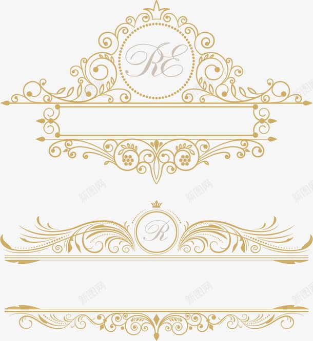 古典花纹标注png免抠素材_88icon https://88icon.com 古典 文本框 艺术字 花纹