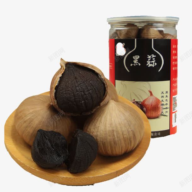 黑蒜黑蒜png免抠素材_88icon https://88icon.com 家常 干果 蒜 黑色