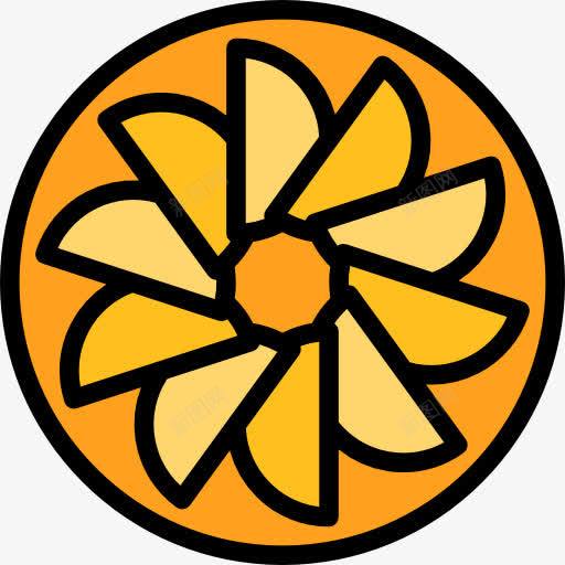 水果盘子png免抠素材_88icon https://88icon.com 卡通 手绘 水果盘 黄色