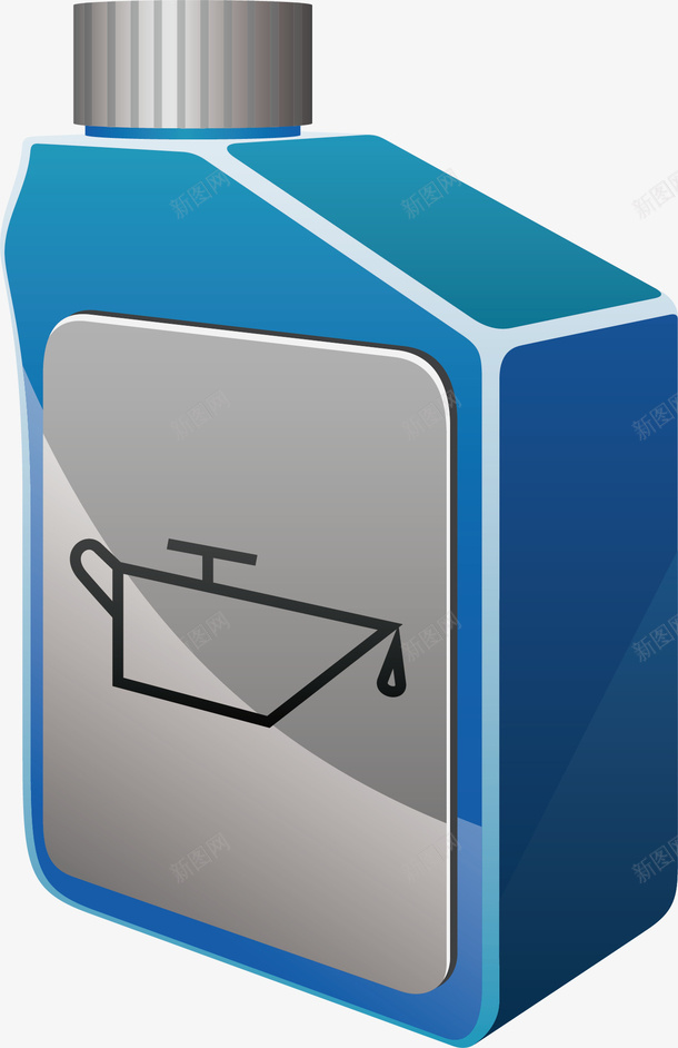 蓝色汽油矢量图ai免抠素材_88icon https://88icon.com 构造图 汽油 汽车 汽车构造 汽车构造图 汽车构造图解 瓶子 矢量图