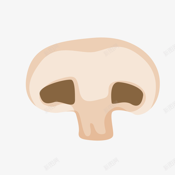 手绘白色小蘑菇矢量图eps免抠素材_88icon https://88icon.com 免抠图PNG 小蘑菇 手绘 白色 食材 矢量图