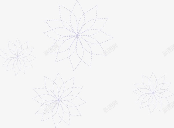 紫色花朵底纹png免抠素材_88icon https://88icon.com AI 卡通 底纹 手绘 紫色 线条 背景 花纹