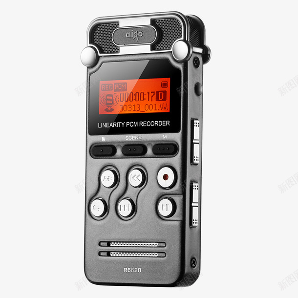 灰色录音器产品实物图png免抠素材_88icon https://88icon.com 产品实物图 录音 录音器 录音机 录音笔 灰色 记录
