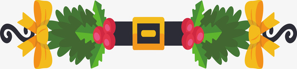 圣诞腰带标题框矢量图ai免抠素材_88icon https://88icon.com 圣诞快乐 圣诞腰带 圣诞节 矢量png 腰带 腰带标题框 矢量图