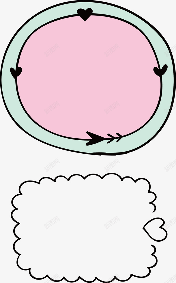 简约可爱风拍照框矢量图ai免抠素材_88icon https://88icon.com 可爱风 拍照框 简约 装饰 矢量图