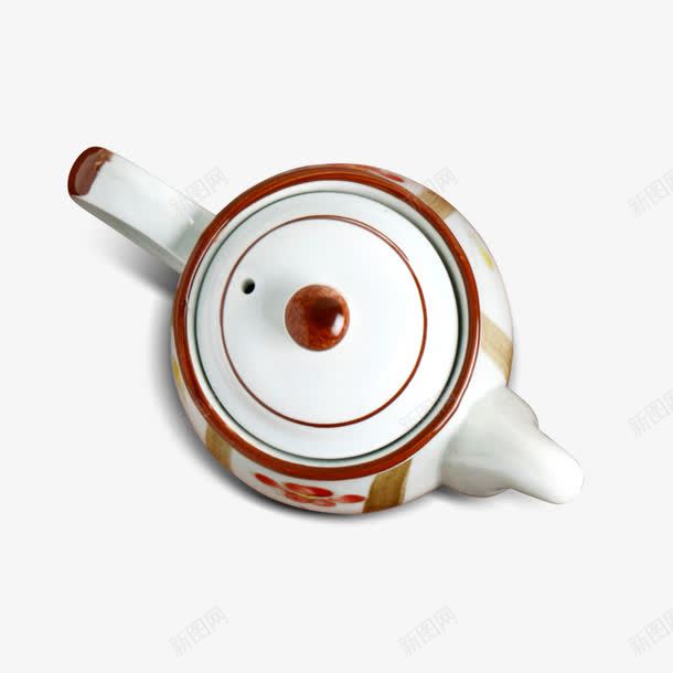 俯视茶壶png免抠素材_88icon https://88icon.com 俯视 壶 茶壶