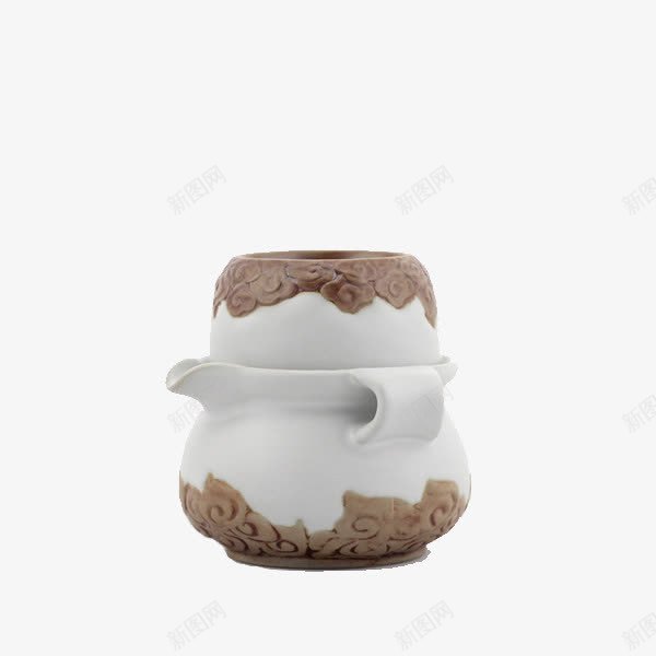 汝窑快客杯png免抠素材_88icon https://88icon.com 一壶一杯 水杯 茶杯