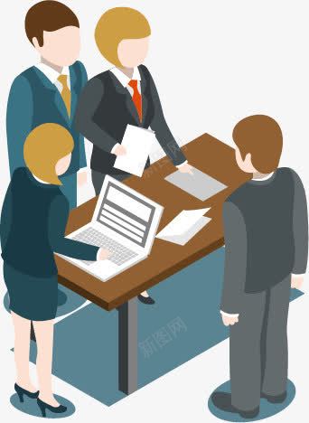 会议人物矢量图ai免抠素材_88icon https://88icon.com 卡通 商务 团队 手绘 矢量图