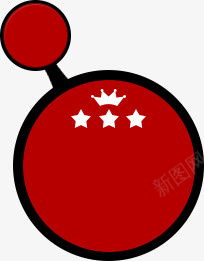 红色大圆小圆png免抠素材_88icon https://88icon.com 小圆 红色大圆 红色大圆小圆