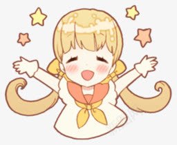 可爱金发双马尾女孩卡通动漫png免抠素材_88icon https://88icon.com 卡通 可爱 女孩 金发 马尾