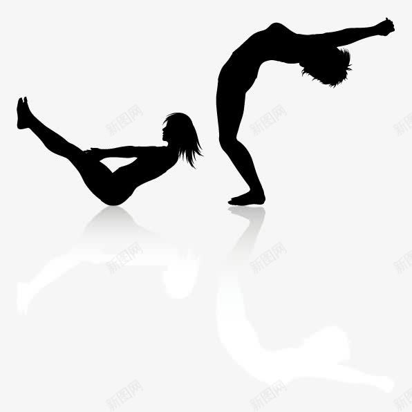 舞蹈剪影png免抠素材_88icon https://88icon.com 健康 卡通 舞蹈