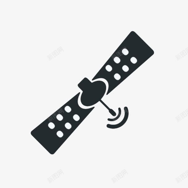 手绘雷达发射器png免抠素材_88icon https://88icon.com 信号 发射器 扁平 手绘 科技 雷达 雷达信号 黑色