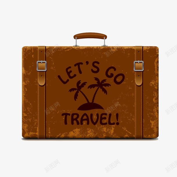复古行李包png免抠素材_88icon https://88icon.com 交通工具 复古行李包 夏列营 旅游 旅游人 看表演 野炊 马戏团 高清免扣