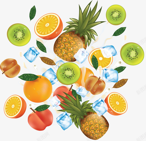 美味营养夏季水果矢量图ai免抠素材_88icon https://88icon.com 夏天水果 夏季水果 水果 矢量png 美味水果 营养水果 矢量图