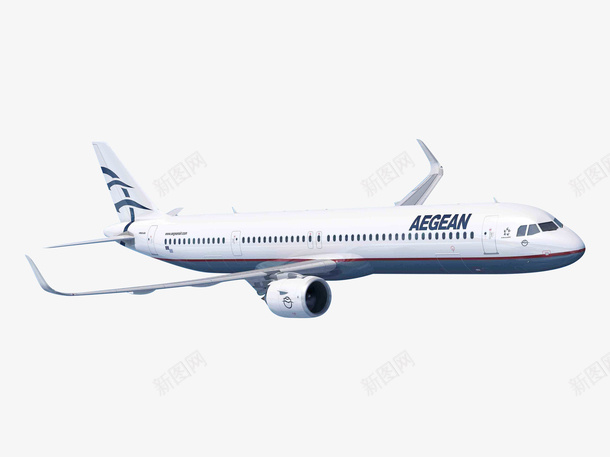 空中航行的白色飞机png免抠素材_88icon https://88icon.com 物流 航空 运输 飞机