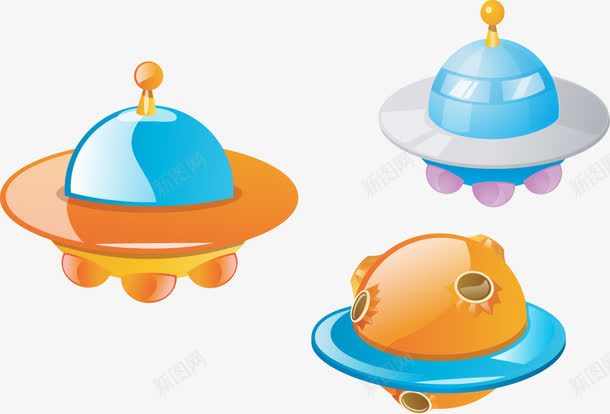卡通外星飞碟儿童节png免抠素材_88icon https://88icon.com 儿童节 卡通 外星 扁平 简约 装饰元素 飞蝶