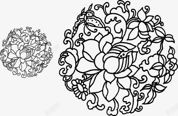 古典花纹背景元素png免抠素材_88icon https://88icon.com 古典花纹 线条 背景 花 装饰图案 设计 设计元素