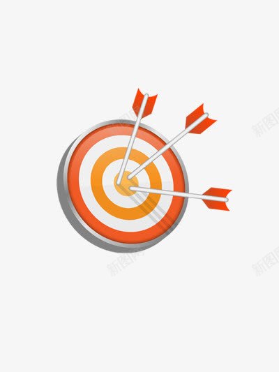 红色的箭靶png免抠素材_88icon https://88icon.com 白色 眼神 运动 运动员