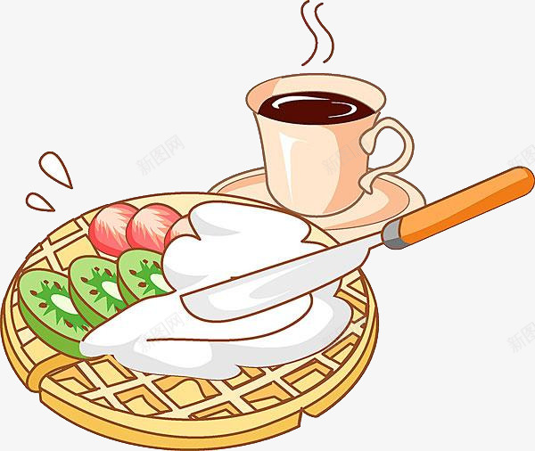 咖啡牛排png免抠素材_88icon https://88icon.com PNG图形 PNG装饰 咖啡 手绘 牛排 美食 装饰