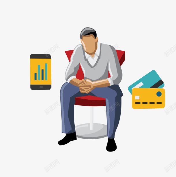 业务员png免抠素材_88icon https://88icon.com 业务员 人士 卡通图案 商务人士 市场业务员 职场人物