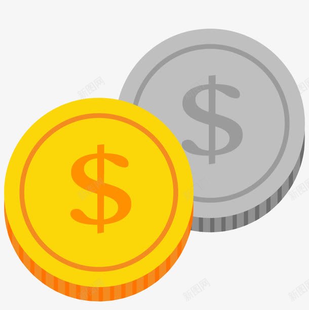 钢镚png免抠素材_88icon https://88icon.com 一块 一毛 五毛 钢镚