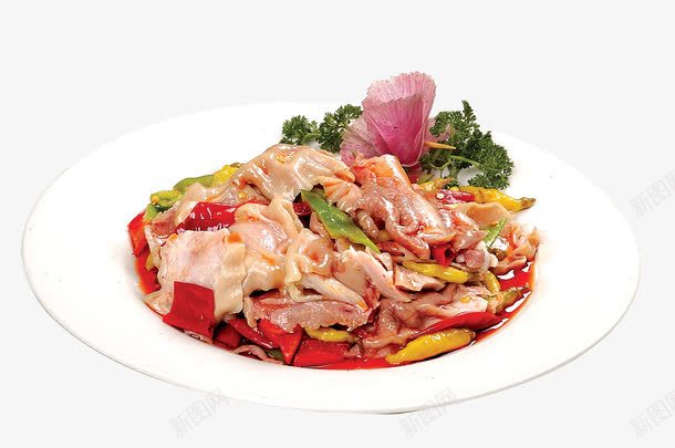 三椒肚片png免抠素材_88icon https://88icon.com 中国美食 产品实物 佳肴 肚片 菜品 菜肴 食品餐饮
