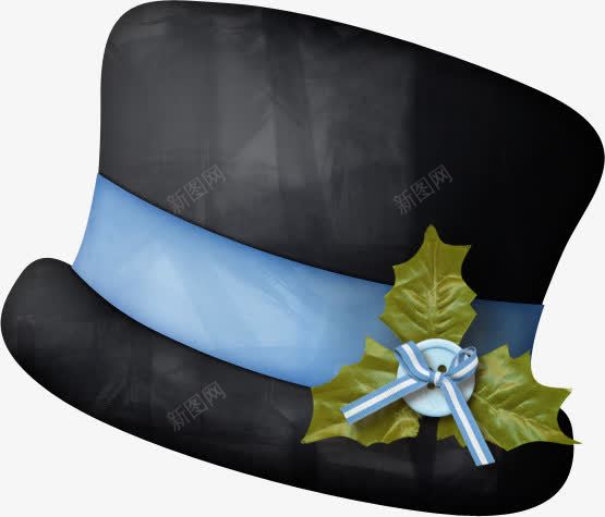 魔术帽png免抠素材_88icon https://88icon.com 叶子 帽子 纽扣 蝴蝶结
