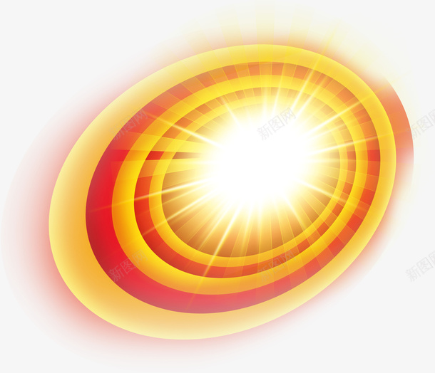 圆装饰黄色光效淘宝psd免抠素材_88icon https://88icon.com 圆装饰黄色光效淘宝素材